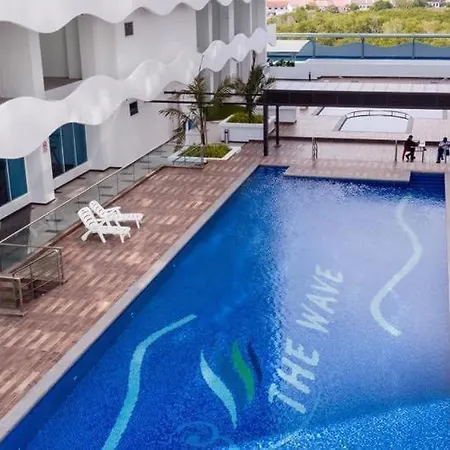 The Wave 2Br Seaview - High Floor L Unifi Apartment Malacca Exterior photo